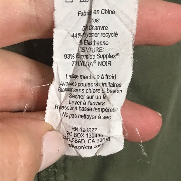 prAna Cargo Green Vaha Shorts - Picture 3 of 9